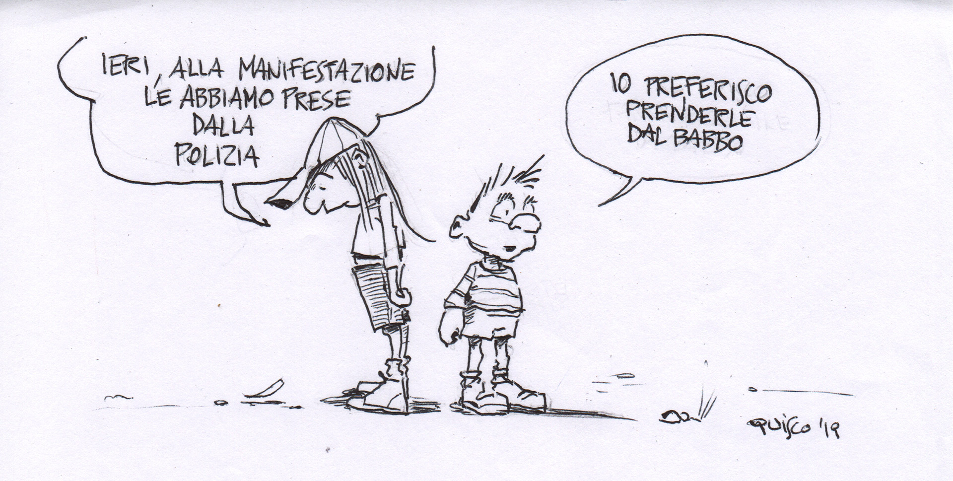 Vignetta di Quisco &copy; Guido Carrara