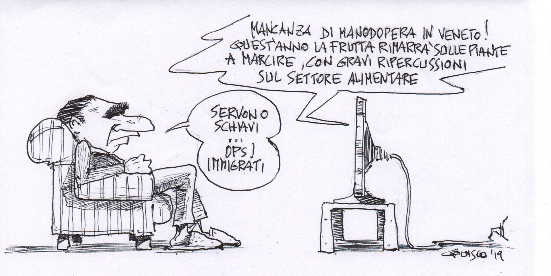 Vignetta di Quisco &copy; Guido Carrara