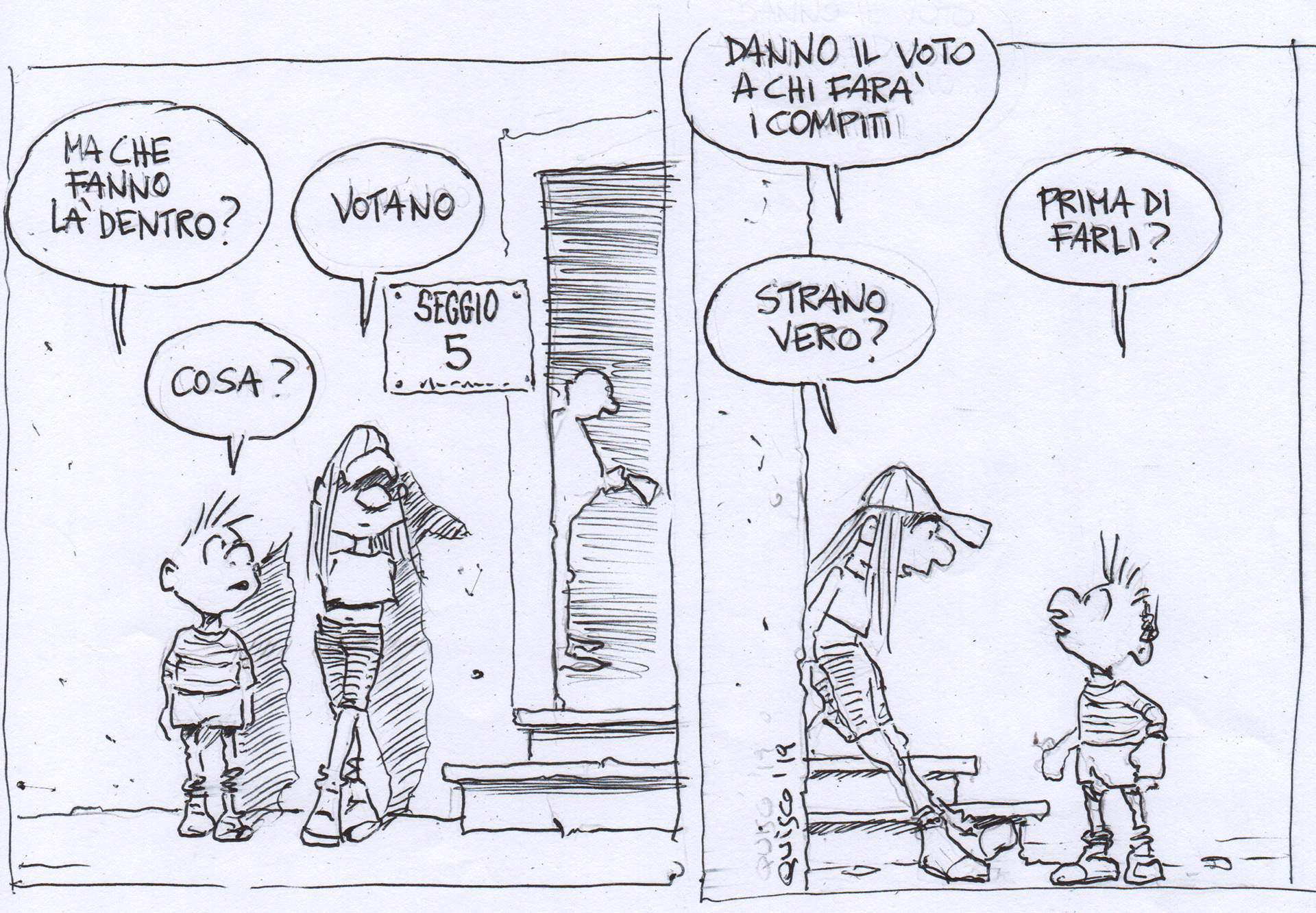 Vignetta di Quisco &copy; Guido Carrara